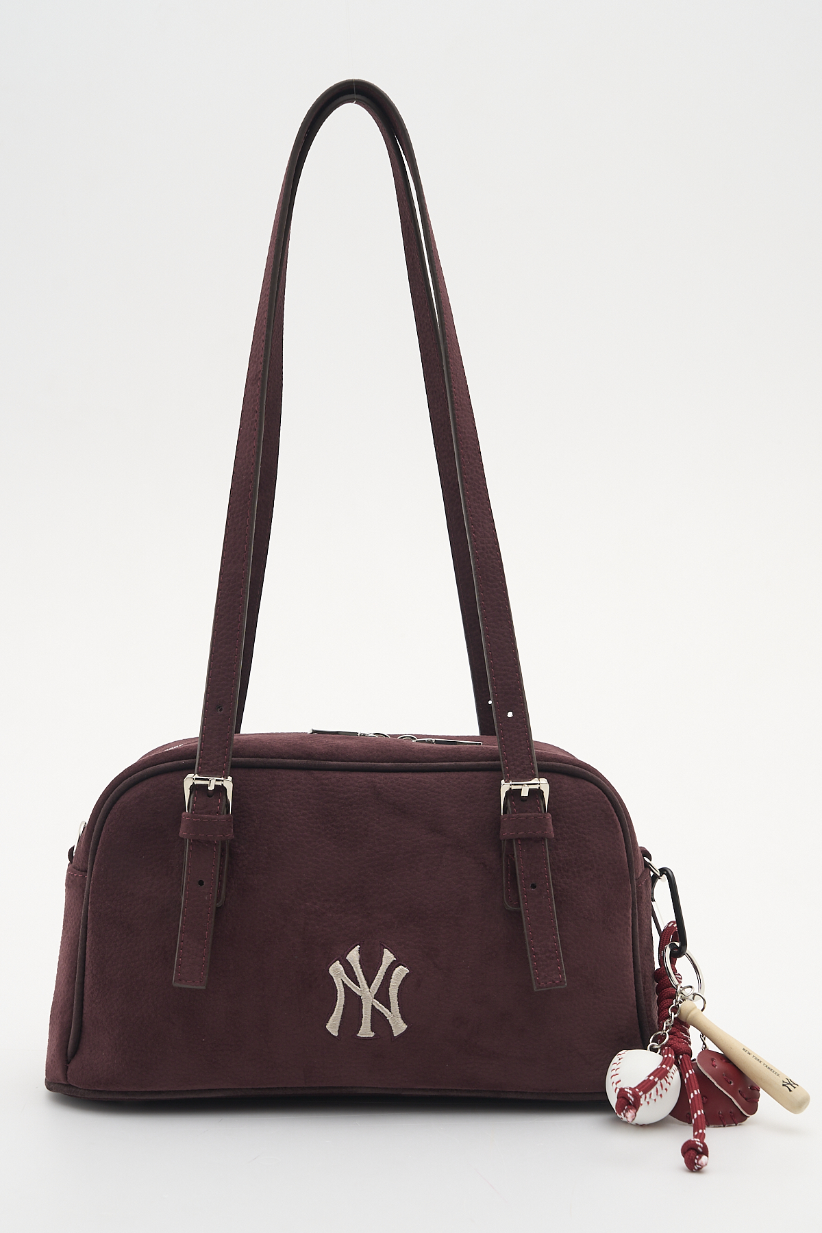 NEW YORK KOL ÇANTASI BORDO-KAHVE MLB060