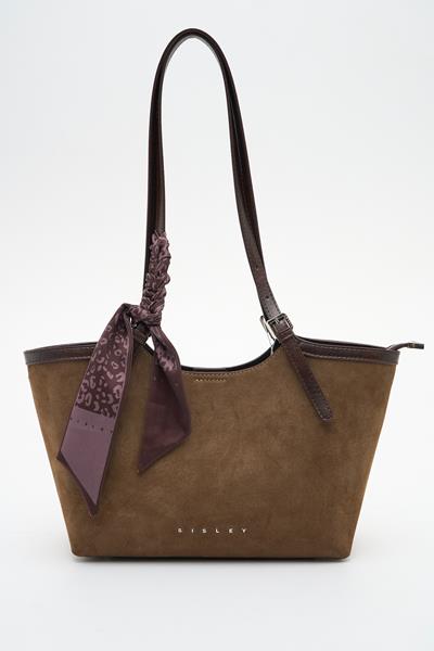 SİSLEY KOL ÇANTASI TAŞ-KAHVE SLY537
