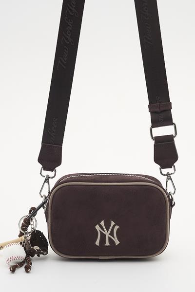 NEW YORK ÇAPRAZ ÇANTA KAHVE-TAŞ MLB046