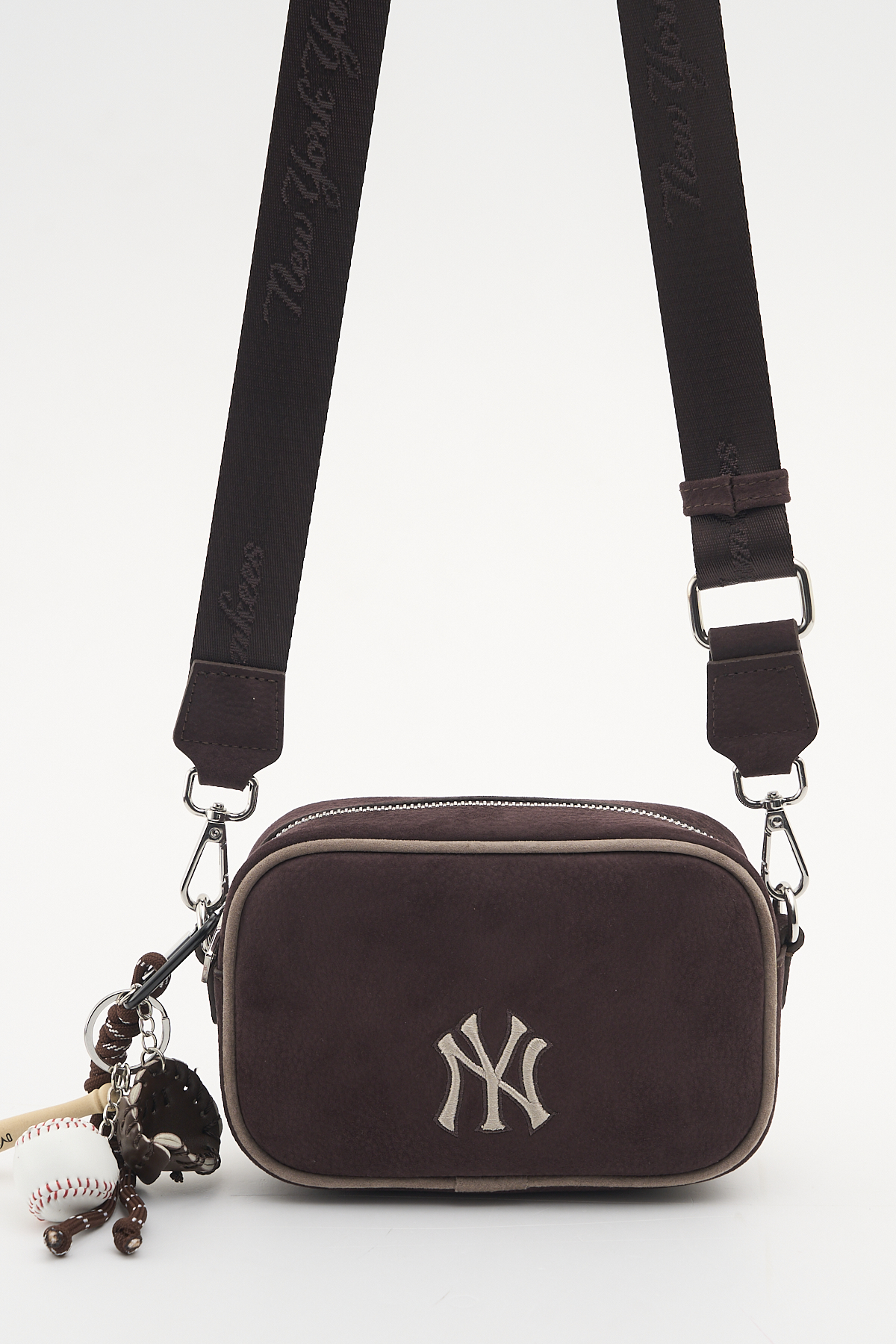 NEW YORK ÇAPRAZ ÇANTA KAHVE-TAŞ MLB046